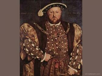 King Henry Viii Of England Kings And Queens Wallpaper