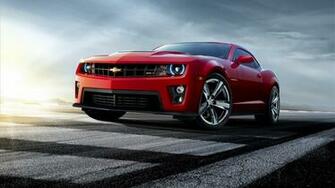 Chevrolet Camaro Zl1 Red HD Wallpaper In