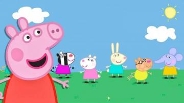 Peppa Pig House Desktop HD Wallpaper