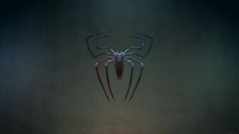 Spiderman Logo Noise Grunge Background Wallpaper