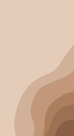 Beige Brown Aesthetic Wallpaper