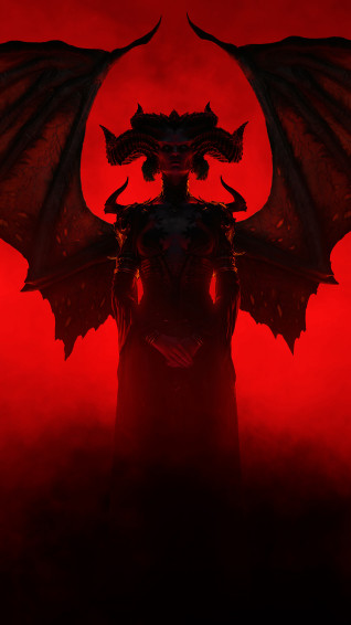 Diablo Lilith Silhouette 4k Wallpaper iPhone HD Phone 771k