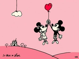 Cute Mickey And Minney Valentine S Day Wallpaper Photos Of Romantic