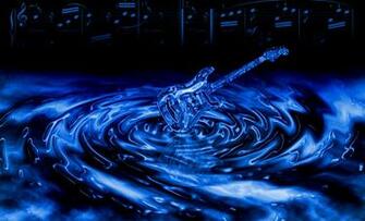 Electric Guitar Sheet Music Desktop HD Custom Wallpaper