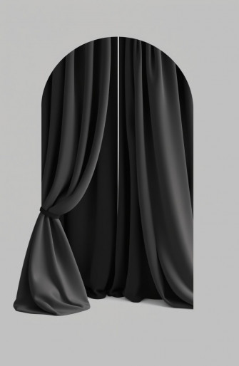 Black Curtain Wallpaper