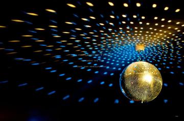 Groovy Disco Ball Retro Saturday Night Bee