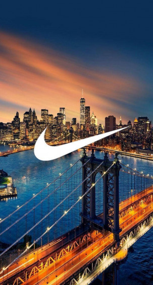 Golden Gate Nike iPhone Background Wallpaper