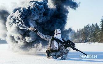 Wallpaper Of Airsoft Military Smoke Grenade Sniper Rifle