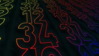 Justpict Number Wallpaper