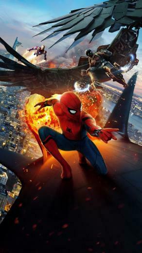 Spider Man Homecoming Phone Wallpaper Homem Aranha