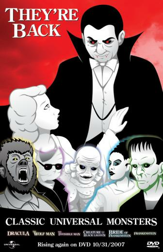 Classic Universal Monsters By Danshive