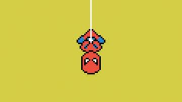 Pixel Art Pixels Spider Man Simple Wallpaper HD Desktop And