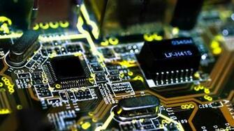 Chips Electronic Wallpaper