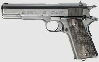 M1911 Cool Wallpaper Dual Pistols Military Tanks HD Weapon