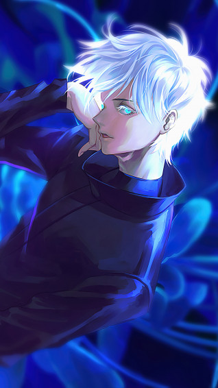 Jujutsu Kaisen Satoru Gojo Wallpaper iPhone Phone 4k 5890e