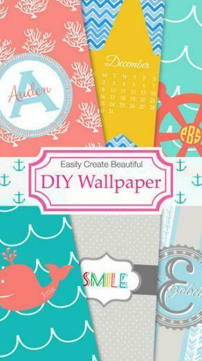 Stencil Monogram Wallpaper Background Fashion Skins Themes On The
