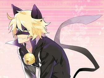 Ladybug Adrien Agreste Chat Noir Striped Background Bell