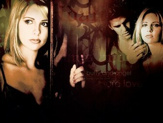 Angel And Buffy Wallpaper