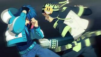 And Noiz Fighting HD Wallpaper Anime Manga Dramatical Murder