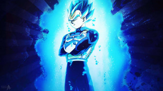 Cool Vegeta The Ultimate Saiyan Warrior Wallpaper