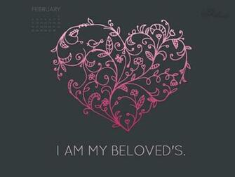 February Beloved Desktop Calendar Monthly Calendars