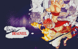 Wallpaper Fairy Tail Natsu Dragneel By Ladytsundere
