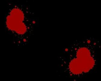 Blood Drops Background By Leonblackbird