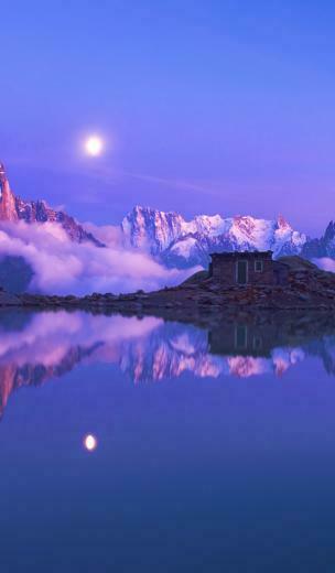 French Alps Desktop Wallpaper