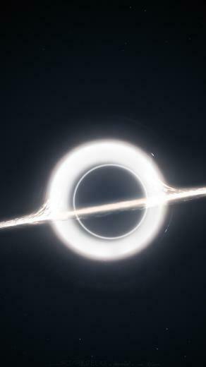 Gargantua Inspired By Interstellar Movie Wallpaper HD