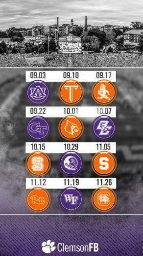 Clemsonfb Lock Screens Clemson Tigers Official Athletics