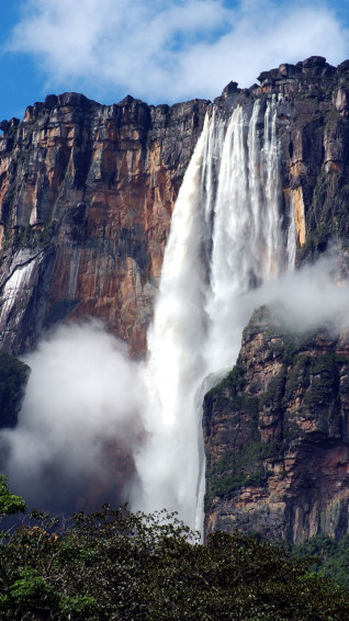 Angel Falls Phone Wallpaper