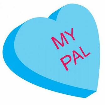 Clip Art Candy Heart Blue Color