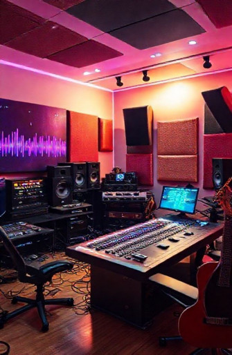 Music Recording Studio HD Wallpaper