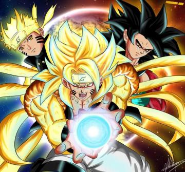 Naruto And Goku Wallpaper On