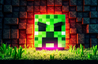 Minecraft Wallpaper Creeper Head