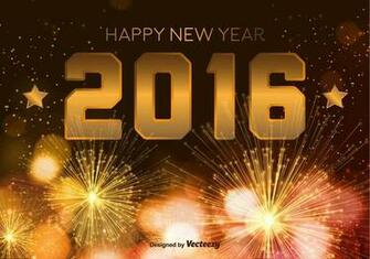Happy New Year An Energetic Background For