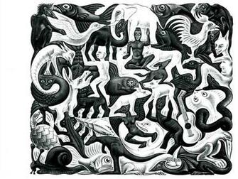 Mc Escher Wallpaper