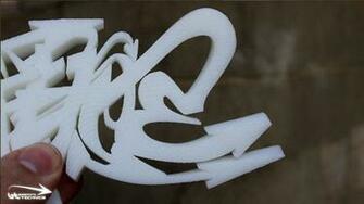 3d Print Of Graffiti New Wallpaper