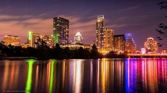 Wallpaper Skyline Of Austin Texas City Desktop