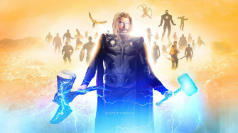 Thor With Hammers 4k Wallpaper