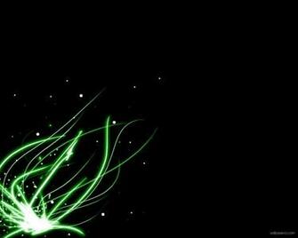 Green Flames Wallpaper