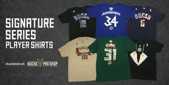 Milwaukee Bucks Signature Series Player Shirts