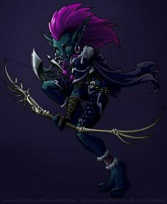 Pin Wow Troll Hunter