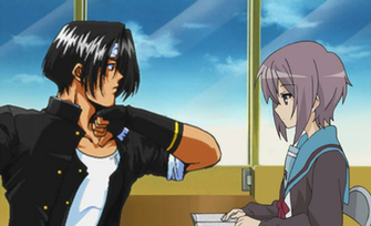 Curiosity Kyo Kusanagi X Yuki Nagato By