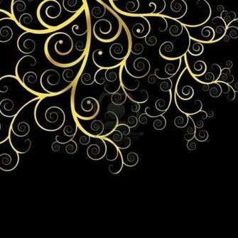 Elegant Black Background Delicate