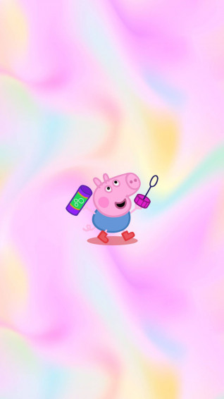 Peppa Pig Phone George Bubbles Wallpaper By Brachyrhamphus