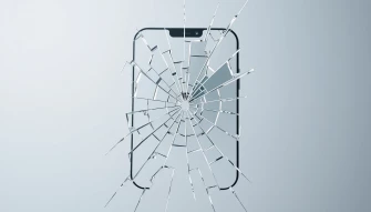 Realistic Broken Screen Wallpaper