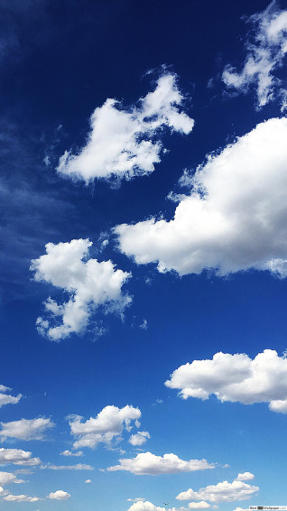 Blue Sky Wallpaper On