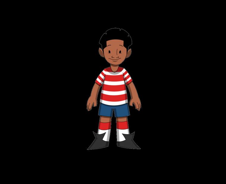 Black Kid Animated By Goldgat