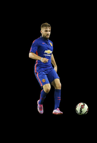 Luke Shaw Manchester United By Hamidbeckham On